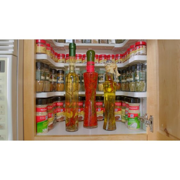 Deluxe - Expandable Spice Rack and Stackable Cabinet & Pantry Organizer 1 Set of - Picture 2 of 9